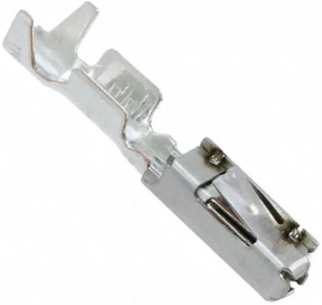 5-963715-1, Контакт; "мама"; 0,5-0,75мм2; 20AWG; MQS; луженые; обжим; на провод 5-963715-1, Контакт; "мама"; 0,5-0,75мм2; 20AWG; MQS; луженые; обжим; на провод
