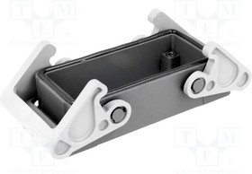 TR18AHC1N, Зажим круглого разъема, прямой, герметичный, 18, 16.6 мм, Нейлон (Полиамид), Серия Trident Ringlock