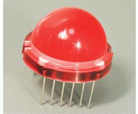 Светодиодная сборка 20x14m23, красный x6, 100~400, 120, цвет линзы красный, DLA-6SRD