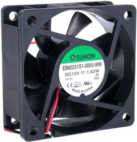 EB60251S1-000U-999, Вентилятор 12VDC 60х60х25мм EB60251S1-000U-999, Вентилятор 12VDC 60х60х25мм