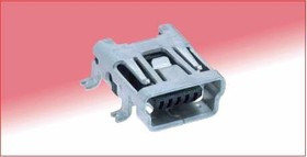 UX60SA-MB-5ST(80), USB Connectors MINI B RECPT RA SMT INTERFACT ENT UX60SA-MB-5ST(80), USB Connectors MINI B RECPT RA SMT INTERFACT ENT