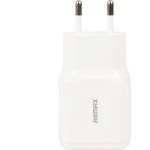 Блок питания (сетевой адаптер) с 2 USB выходами REMAX RP-U22 ток зарядки 2,4А + кабель Micro USB бел