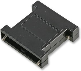 SH076 BLACK, Корпус разъема, Hood, D Sub Connectors, 180°