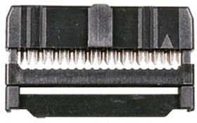 IDC-20F, гнездо на шлейф шаг 2.54мм (110-20TAK)