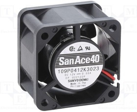 Вентилятор Sanyo Denki 109P0412K3023 40X28MM 12 VDC 0.55A 2pin