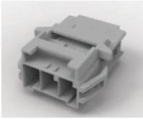 5-1971772-2, Корпус разъема, Power Triple Lock, Гнездо, 2 вывод(-ов), 6 мм