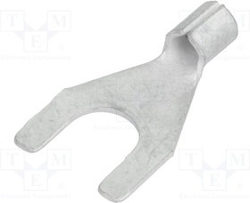 BM01338, Наконечник: вилка, M8, 4-6мм2, обжим, на провод, неизолированный