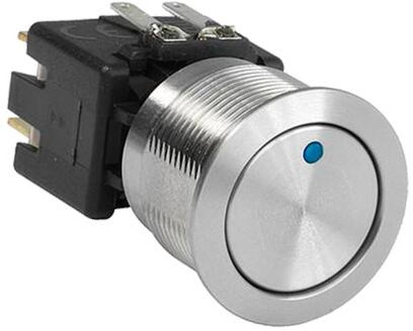 1241.6833.1124000, Pushbutton Switches MSM22 LA PI SF 12A @250VAC 2P BL