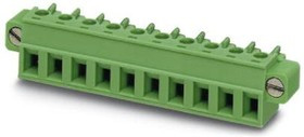 MC 1,5/ 4-STF-5,08, Съемная клеммная колодка, 5.08 мм, 4 вывод(-ов), 28AWG до 16AWG, 1.5 мм², Винт, 8 А
