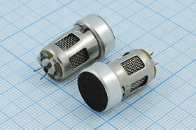 Микрофон электретный 14,0x22,0, U, 2P, -36, KPCM-88B-56dB