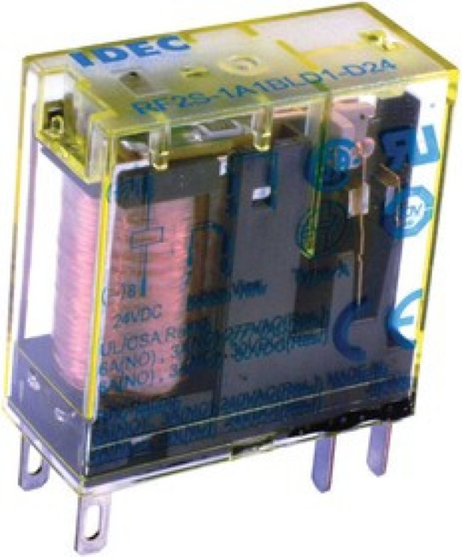RF2S-1A1BLD1-D24, Реле питания, SPST-NC, SPST-NO, 24 В DC, 6 А, RF2, Гнездо, Без Защелки RF2S-1A1BLD1-D24, Реле питания, SPST-NC, SPST-NO, 24 В DC, 6 А, RF2, Гнездо, Без Защелки