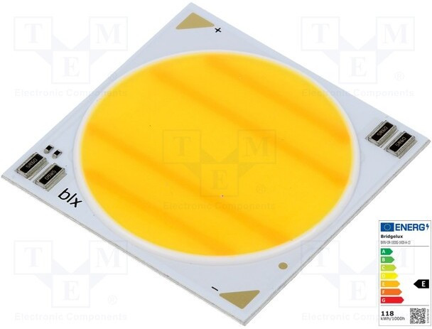 BXRV-DR-1830G-1K00-A-13, Power LED; COB,bicolour; white warm; 40?2350mA; P: 1.5/109.3W