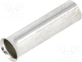 BM01511, Наконечник: втулка, неизолированный, медь, 6мм2, 15мм, луженые