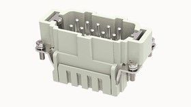 DEE-032-MC, Разъем: HDC; контактная вставка; "папа"; DEE; PIN: 32; 32+PE; обжим