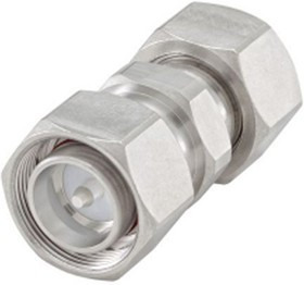 64S101-S00N1, Straight 50 Coax Adapter 4.3-10 Plug to 4.3-10 Plug 12GHz