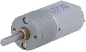 3474, Двигатель: DC, с редуктором, 12ВDC, 1,6А, Ось: D профиль, 25: 1