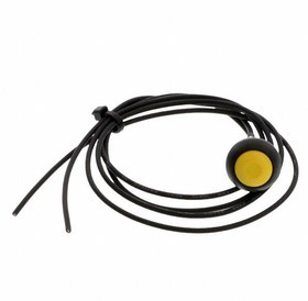 PB6B2FM5M1CAL00Y500, Pushbutton Switches PN OFF/ON FC Yellow M1 Term IP68 .5m LHS