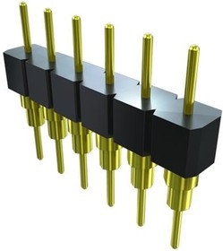 BHS-102-G-B, Headers &amp; Wire Housings .100" High-Temp Single Row, Screw Machine Terminal Strip