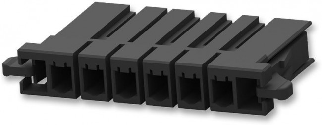 2-178128-6, Dynamic 3000 Female Connector Housing, 5.08mm Pitch, 6 Way, 1 Row