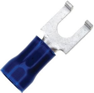 53874-2, Terminals PVC-FORK 16-14 BLU #8 M4+