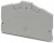 3214576, End cover 1.5, Grey, 50.5 x 30.8mm