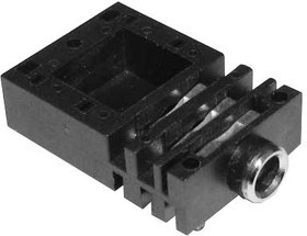 ACJS-NH35, Телефонный аудио разъем, Stereo, 3.5mm, 3 контакт(-ов), Гнездо, Монтаж в Панель