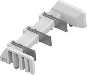 2318136-3, Conn Board to Board HDR 3 POS 8mm Solder ST SMD