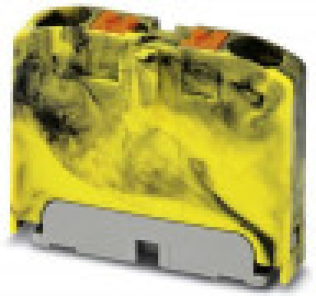 1028078, DIN Rail Terminal Blocks PTFIX 2X2,5-FE