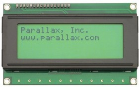 27979, LCD Character Display Modules &amp; Accessories Serial LCD-Parallax 4x20 Backlit