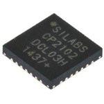 CP2102-GMR, Преобразователь интерфейса USB 2.0 - UART [QFN-28]