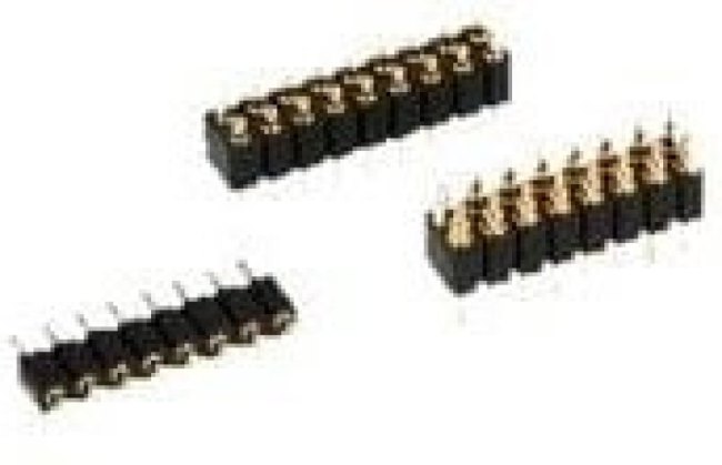 811-S1-004-10-016101, Conn Spring Loaded Connector HDR 4 POS 2.54mm Solder ST Thru-Hole 811-S1-004-10-016101, Conn Spring Loaded Connector HDR 4 POS 2.54mm Solder ST Thru-Hole
