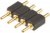 811-S1-004-10-016101, Conn Spring Loaded Connector HDR 4 POS 2.54mm Solder ST Thru-Hole 811-S1-004-10-016101, Conn Spring Loaded Connector HDR 4 POS 2.54mm Solder ST Thru-Hole