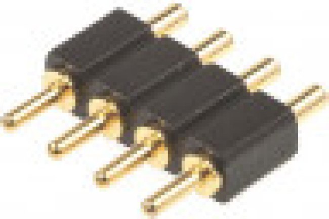 811-S1-004-10-016101, Conn Spring Loaded Connector HDR 4 POS 2.54mm Solder ST Thru-Hole 811-S1-004-10-016101, Conn Spring Loaded Connector HDR 4 POS 2.54mm Solder ST Thru-Hole