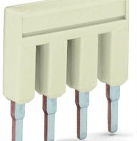 2004-403, 3-конт. перемычка изолированная, св.-серая