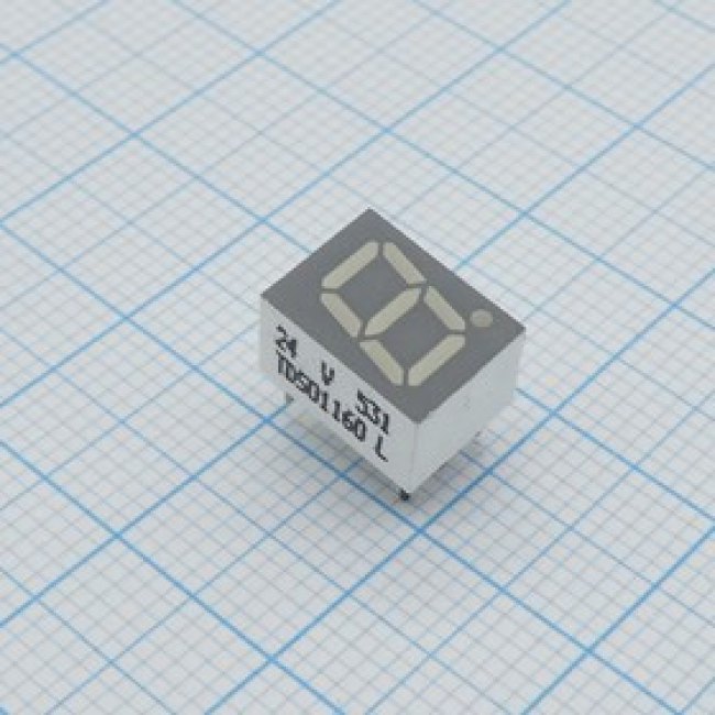 TDSO1160, Дисплей: LED, 7-сегментный, 7мм, 0,28", II.зн: 1, красно-оранжевый TDSO1160, Дисплей: LED, 7-сегментный, 7мм, 0,28", II.зн: 1, красно-оранжевый