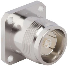 431-127J-52S, Conn 4.3/10 0Hz to 6GHz 50Ohm Solder ST Flange Mount F Silver Bag 431-127J-52S, Conn 4.3/10 0Hz to 6GHz 50Ohm Solder ST Flange Mount F Silver Bag
