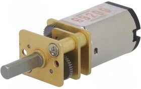 3074, Двигатель: DC, с редуктором, HPCB 6V, 6ВDC, 1,5А, Ось: D профиль