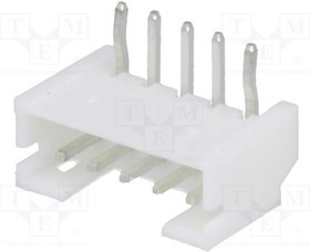 NXW-05K, Разъем провод-плата, гнездо, "папа", PIN 5, Растр 2мм, угловой NXW-05K, Разъем провод-плата, гнездо, "папа", PIN 5, Растр 2мм, угловой