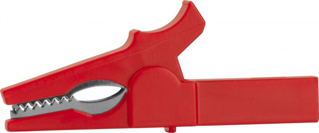 Зажим ОНЛАЙТ 90 186 OAC-15A-55-R10 (крокодил, крас, 15 А, упаковка 10шт)