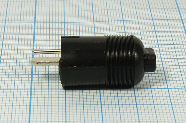 Штекер "Точка-Тире", под пайку; №1697 штек DIN\ 1P+1T\каб\d-6\пайка\ [д/аудио-систем]AJ-357