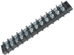 38770-0112, TERMINAL BLOCK, BARRIER, 12POS, 14AWG