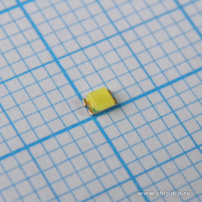 FYLS-0805UWC, Светодиод smd 2х1,25мм/белый/600мкд/ прозрачный/130°