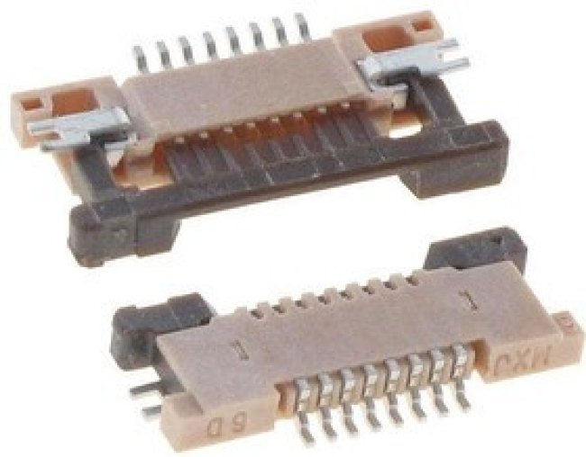 54550-1833, FFC &amp; FPC Connectors 0.5 FPC ZIF 18Ckt Sn-Ag-Bi