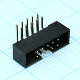 DS1014-10RF1B-B, вилка на плату / BH2-10R (DS1014-10RF1B-B)