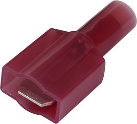 084-13-033, Разъем плоский РПИ-П(H) 1.5-(6.35) красный (уп./20 шт) HLT