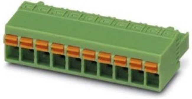 1732768, Pluggable Terminal Blocks 4 Pos 5mm pitch Plug 24-16AWG Spring