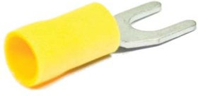 Клемма"U", 5,3мм, 4,0-6,0мм2, обжимная, желтый