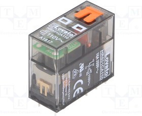 HR501CA110, Реле: электромагнитное, SPDT, Uобмотки: 110ВAC, 16A/250ВAC, 16А