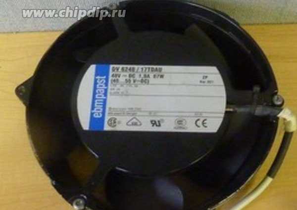Вентилятор Ebmpapst DV 6248/17TDAU 48v 1.8A 87W 4pin 172x51