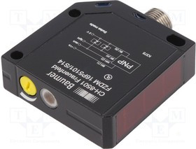 FZDM16P5101/S14, Датчик: оптоэлектронный, Дальность: 0-400мм, PNP, отражательный FZDM16P5101/S14, Датчик: оптоэлектронный, Дальность: 0-400мм, PNP, отражательный